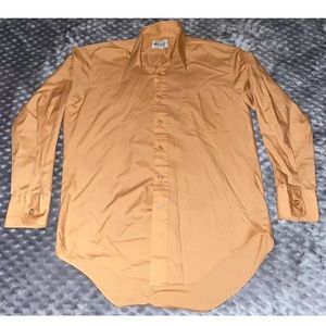 VTG KMART Permanent Press Cream Button Up